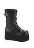 DemoniaCult - TRASHVILLE205 Platform Boots - Black Product image